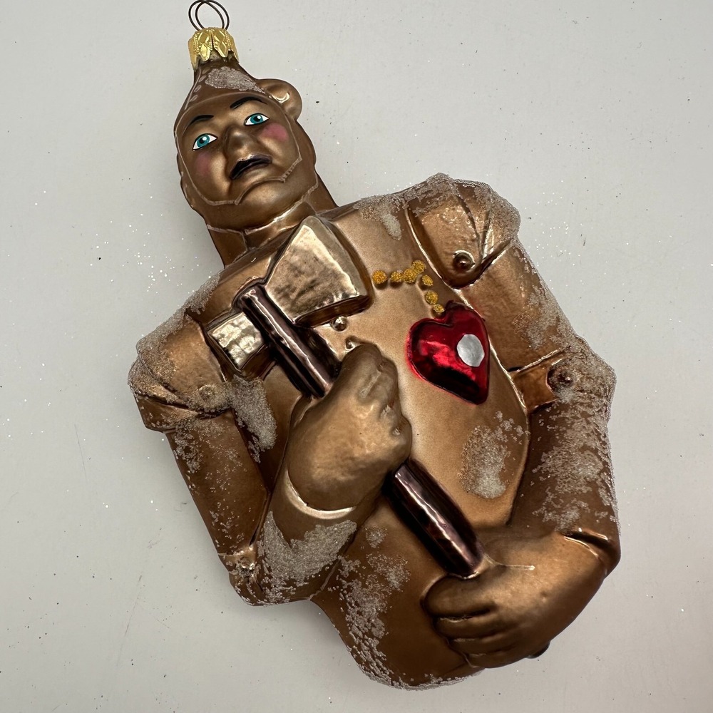 1997 Christopher Radko The Tin Man 6" Ornament 97-WB-14 Wizard of Oz 391 of 10K